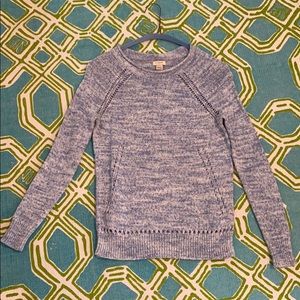 Light blue JCrew sweater